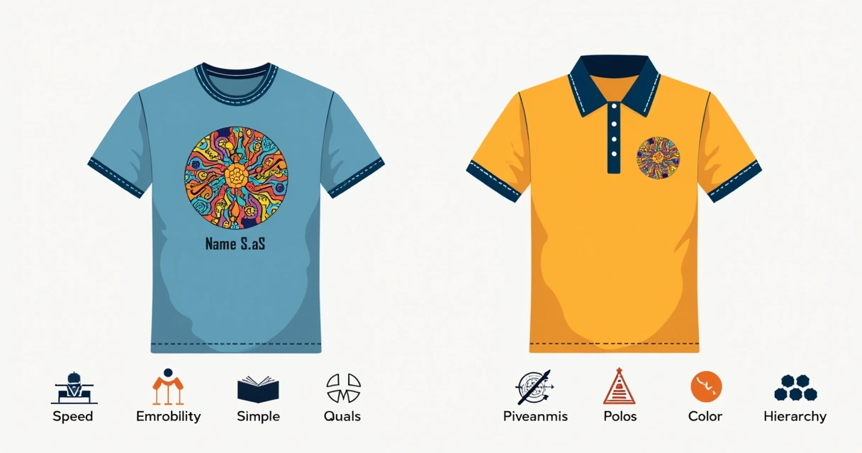Comparação DTF e Bordado em uniformes personalizados