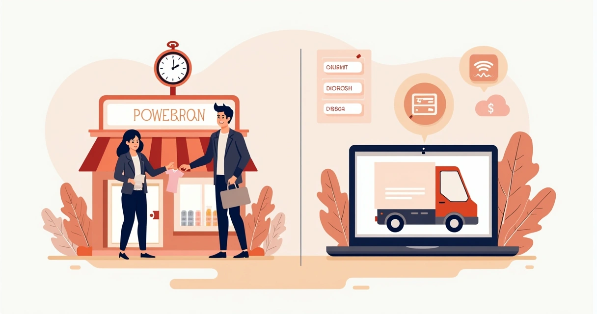 Comparativo visual estamparia local e online 