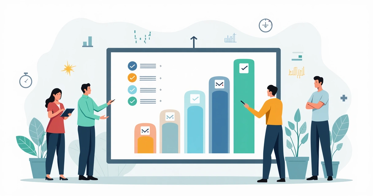 Ilustração comparando diferentes ferramentas digitais de controle de gastos 