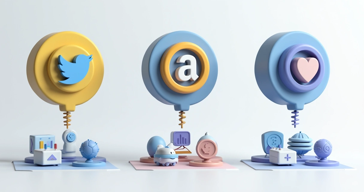 Comparação visual dos principais marketplaces SaaS do Brasil. 