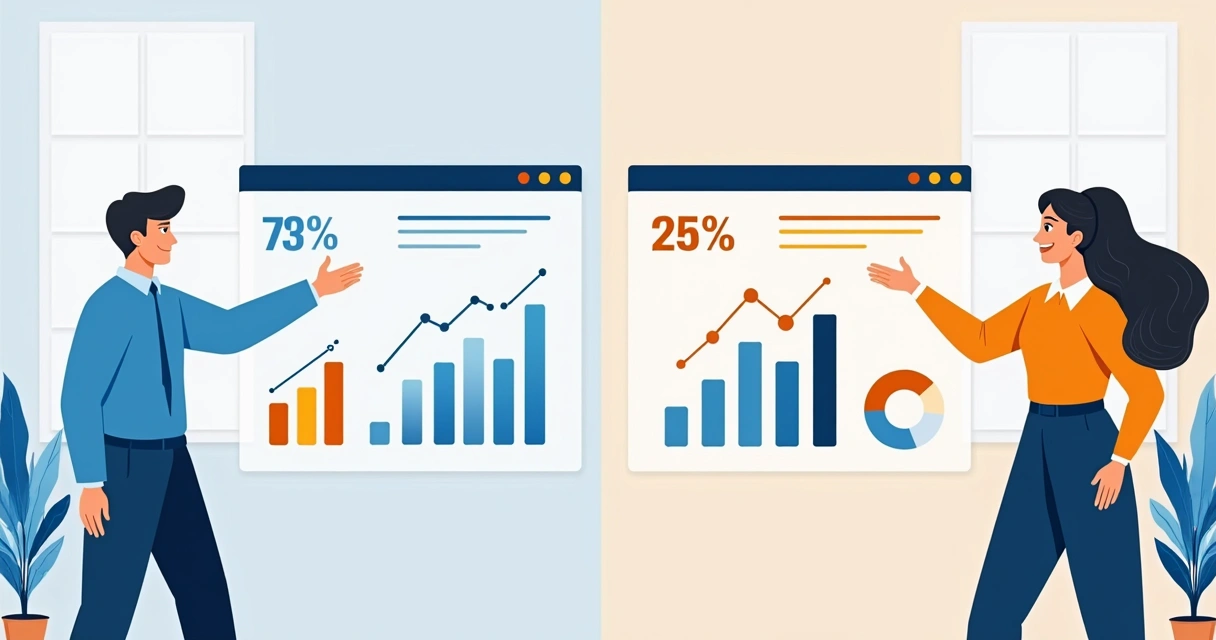 Comparativo de performance de vendedores em dashboard CRM 