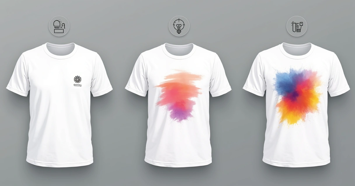 técnicas personalização camiseta corporativa 2026 