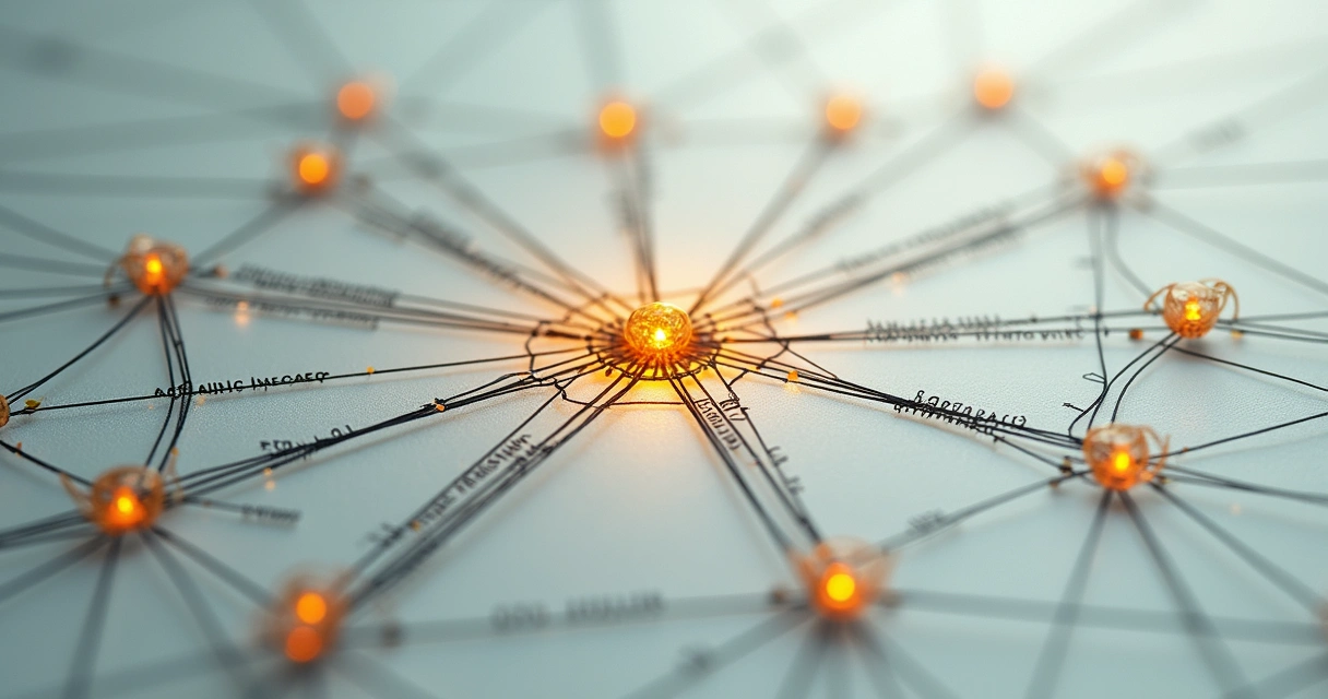 Diagram of a web showing interconnected psychological defense mechanisms