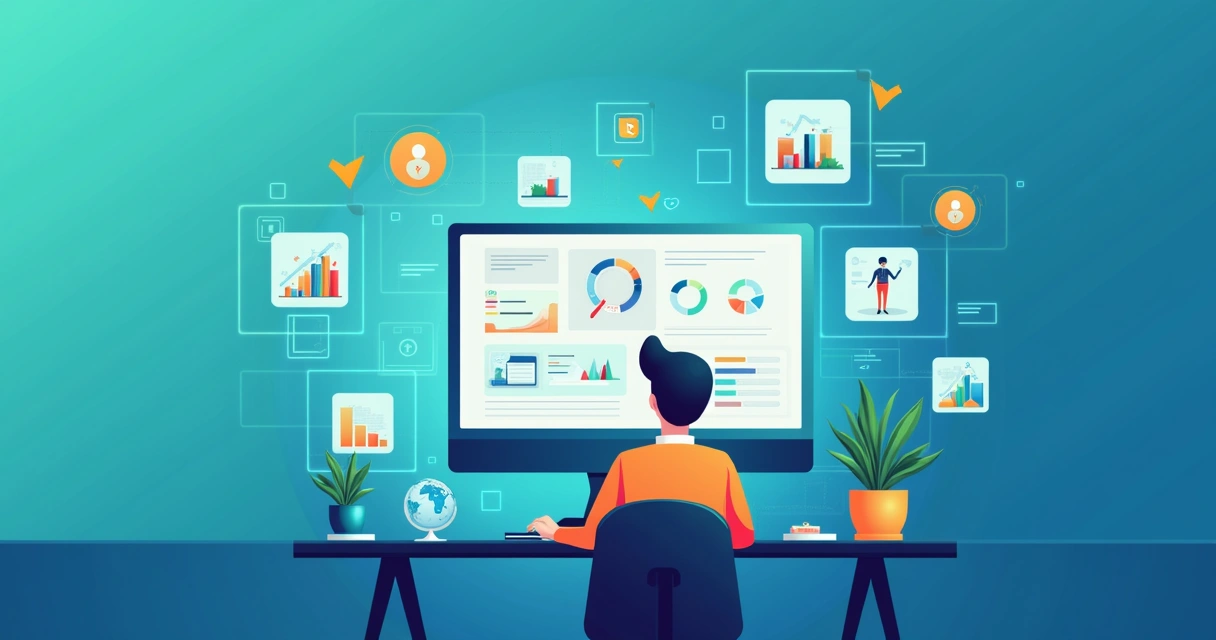 Cliente olhando para diferentes produtos em loja virtual 