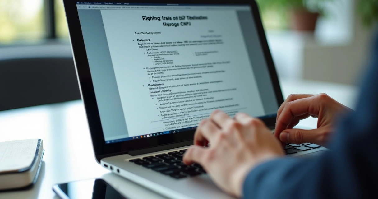 Digital document showing CNPJ certificate 