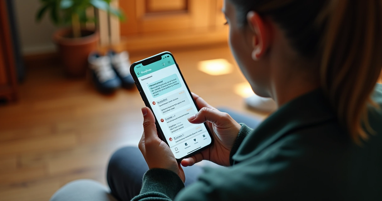 Comunicação online entre pais e escola de futebol 