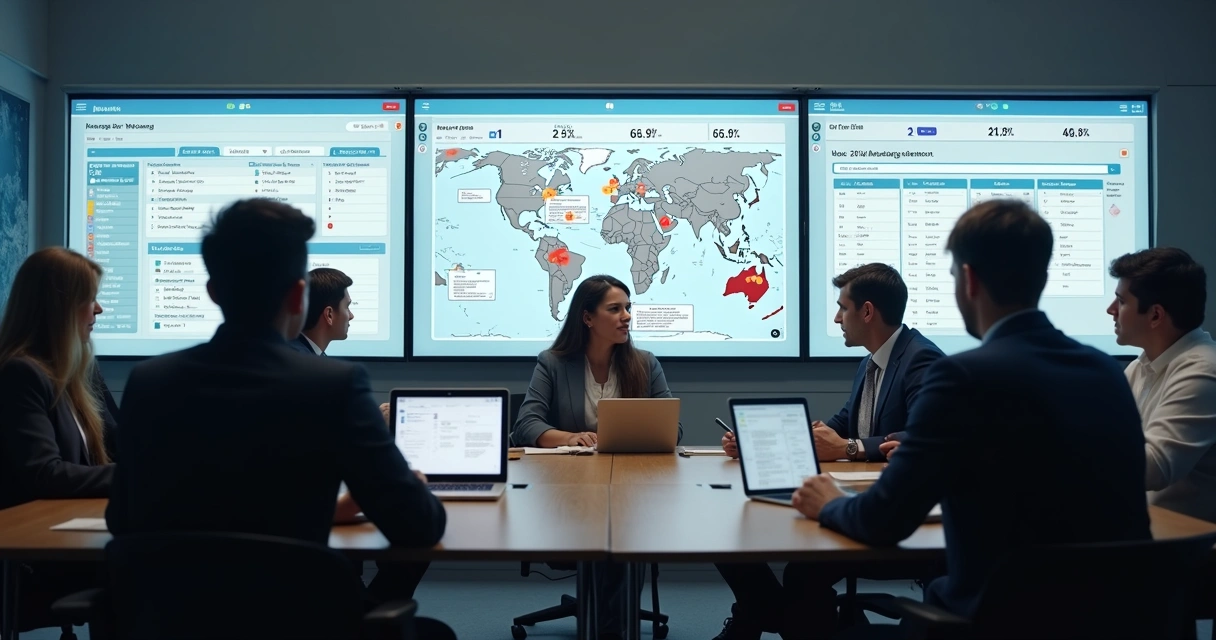 Equipe política integrando dados de comunicação com eleitores 