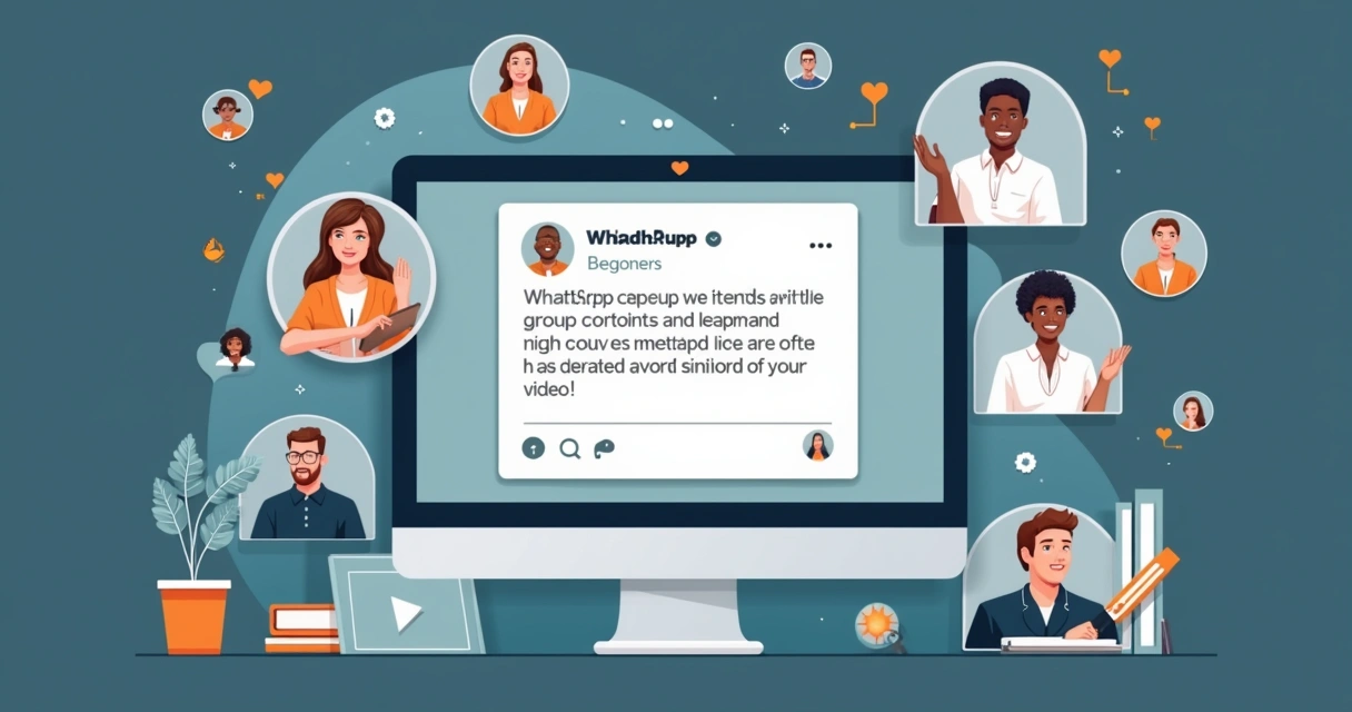 Mensagem clara sobre políticas de conduta em grupo corporativo WhatsApp 