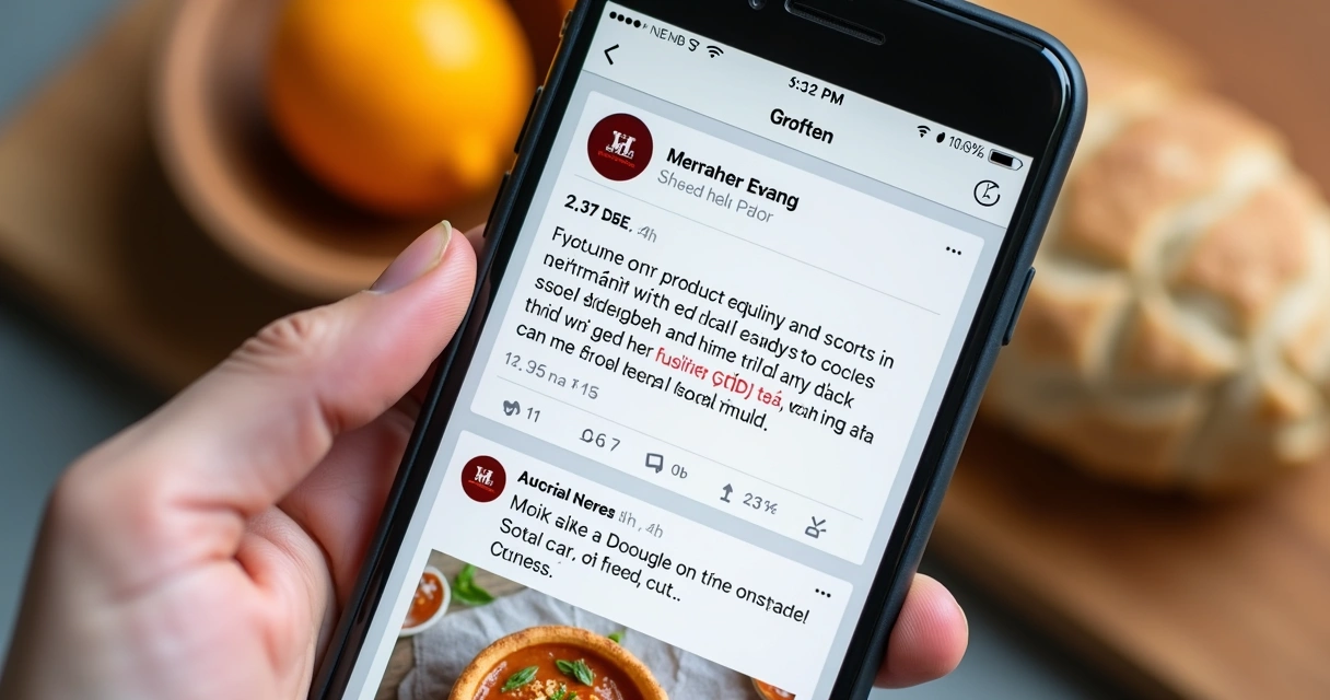 Exemplo de comunicado de recall em rede social 