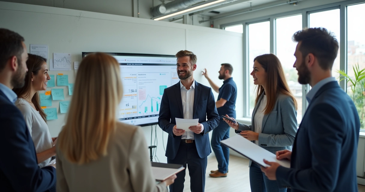 Pessoas reunidas em círculo discutindo gestão financeira 