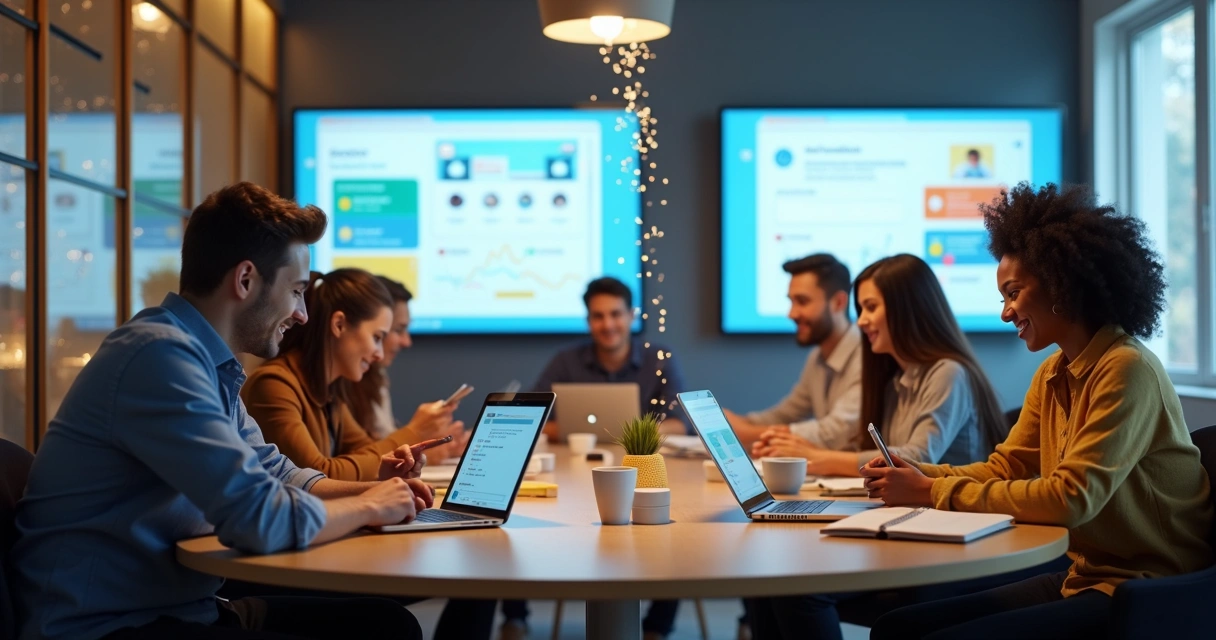 Comunidade interativa de alunos em escola digital 