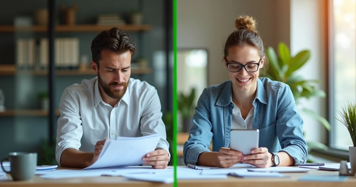 Ilustração de conciliação bancária automática no PIX para empresas 