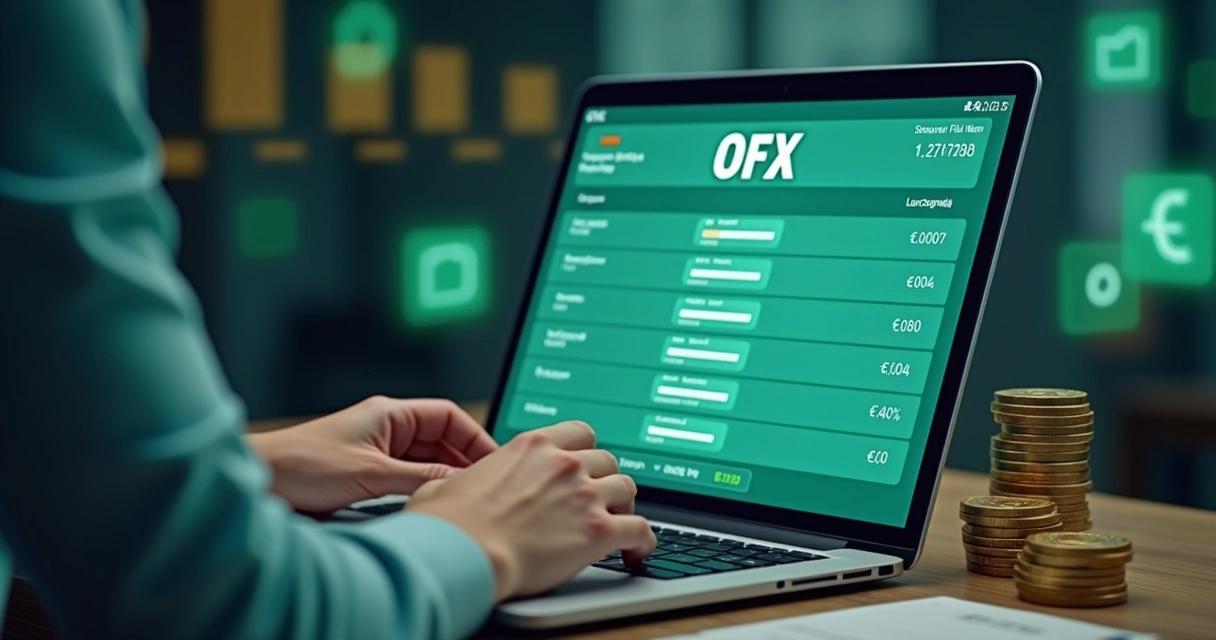 Conciliação bancária com arquivo OFX automatizada 