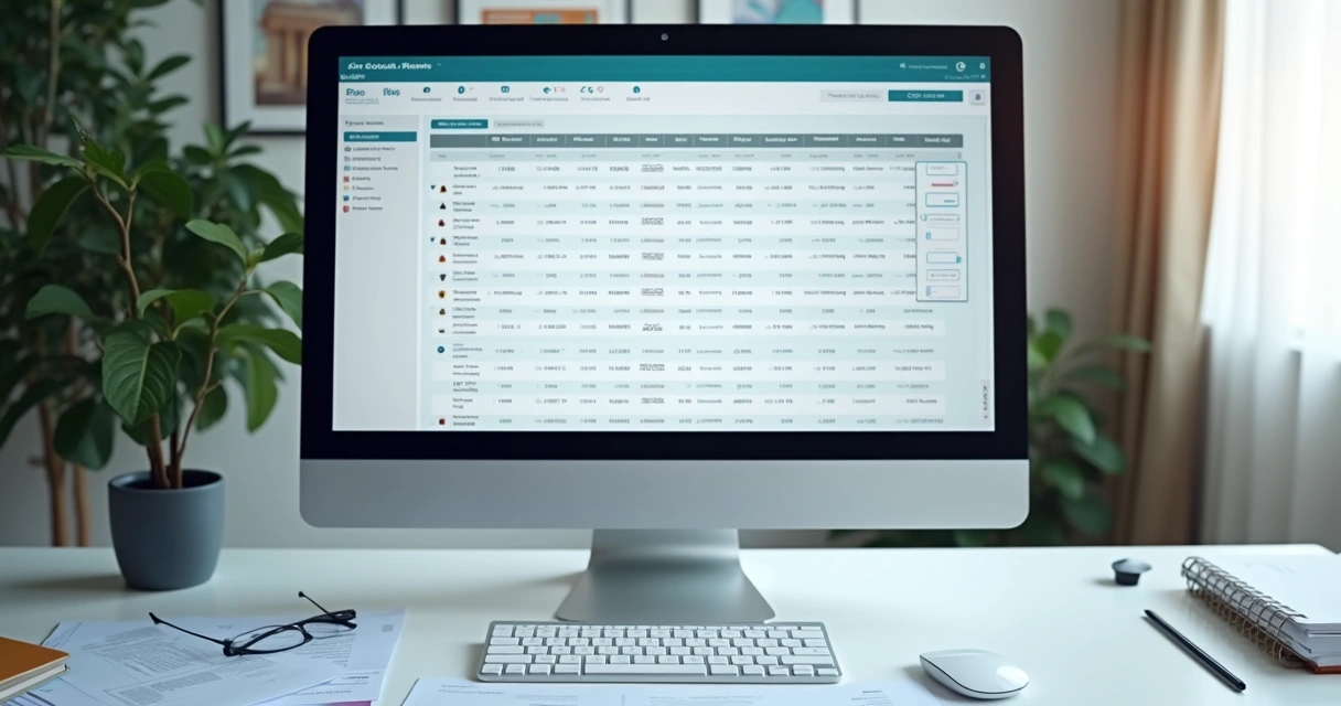 Dashboard financeiro mostrando integração de extratos OFX e código bancário Itaú 