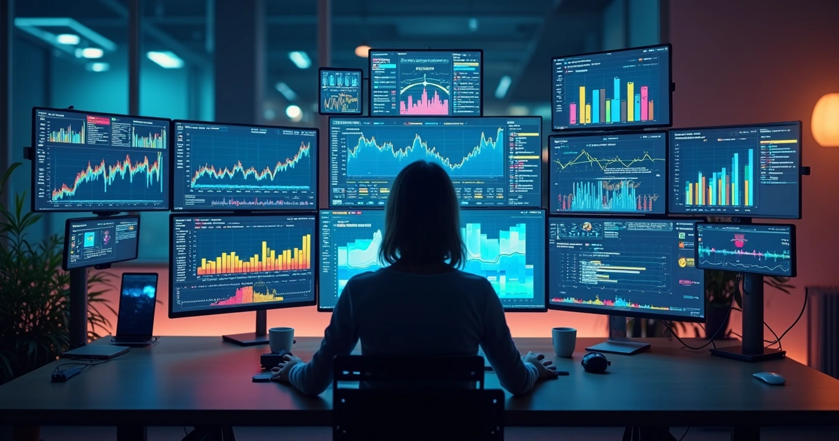 Tela de sistema contábil mostrando integração automática de movimentações bancárias 