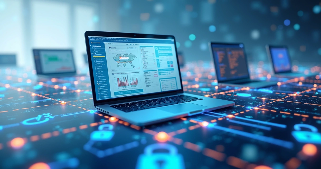 Representação gráfica de integração de dados financeiros entre sistemas contábeis 