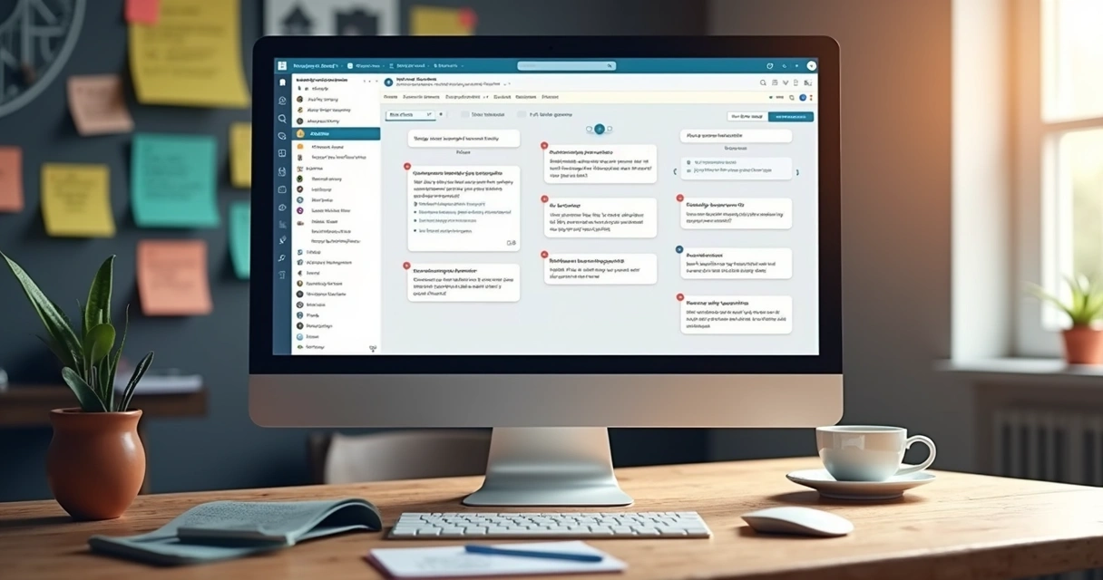 Configuração de assistente virtual em painel digital 