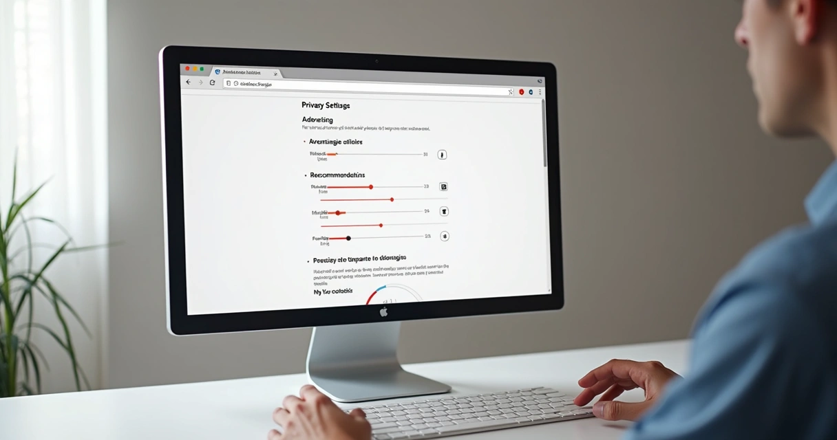Tela de configurações avançadas com opções de cookies do YouTube detalhadas em português 