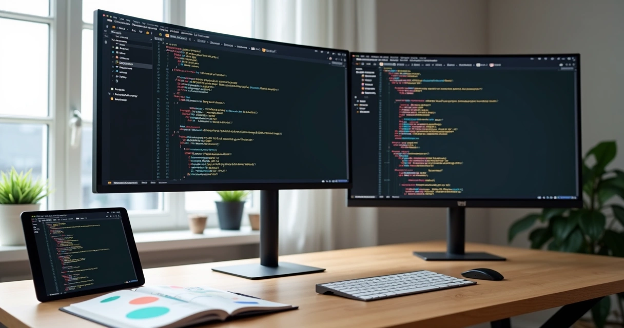 Tela de computador focada na configuração de favicon em abas de navegador 