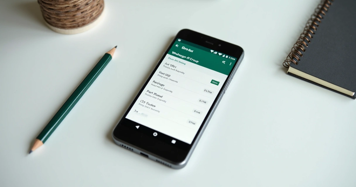 Configuração de horário em grupo de WhatsApp 