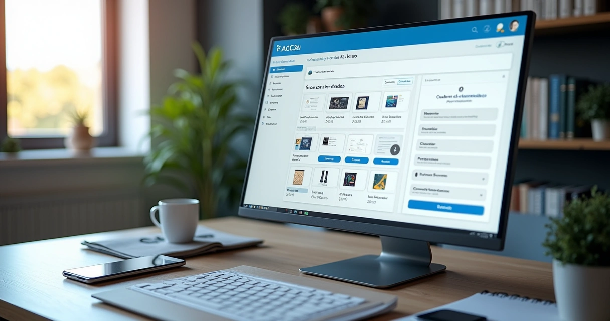 Painel de configuração do assistente de IA com documentos e imagens do negócio anexados