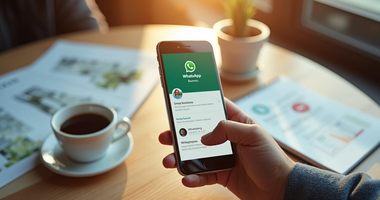Configuração do perfil empresarial no WhatsApp Business 