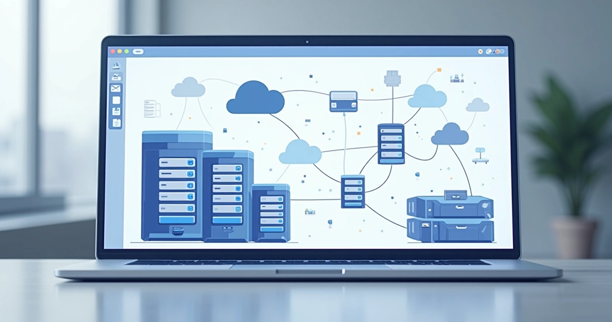 Tela de configuração de rotina de backup com fitas e nuvem integrados 