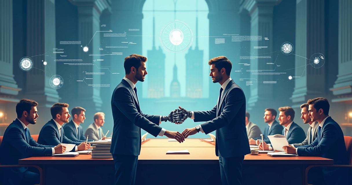 Deputados discutindo sobre IA em sessão no Congresso 