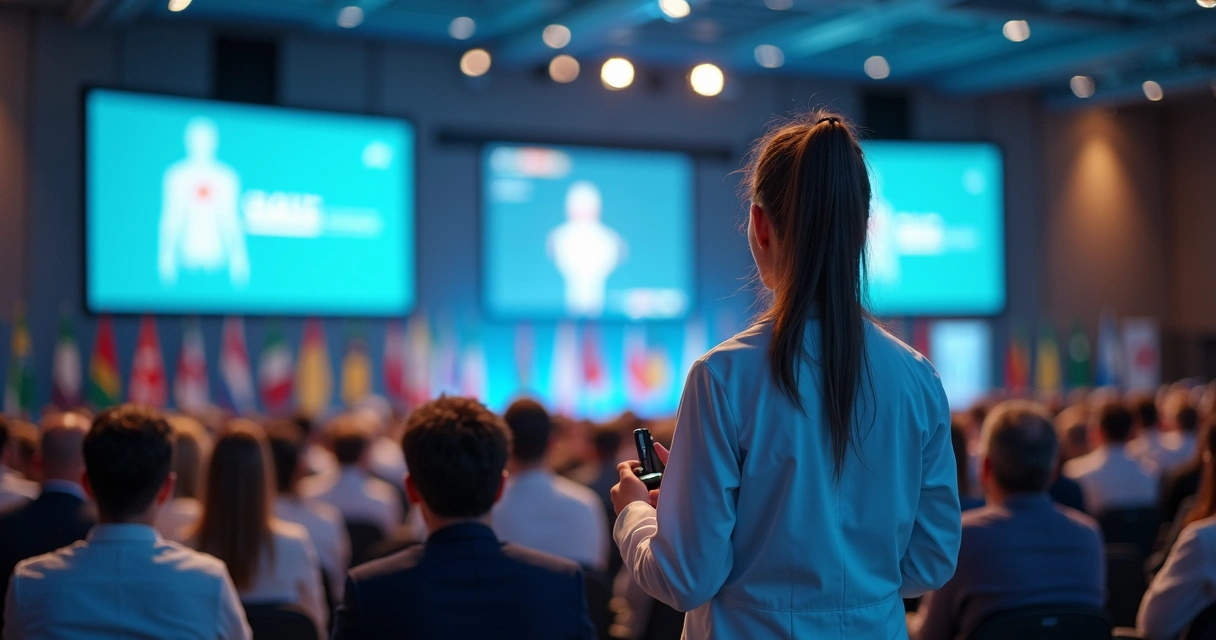Apresentação em congresso internacional de endocrinologia 
