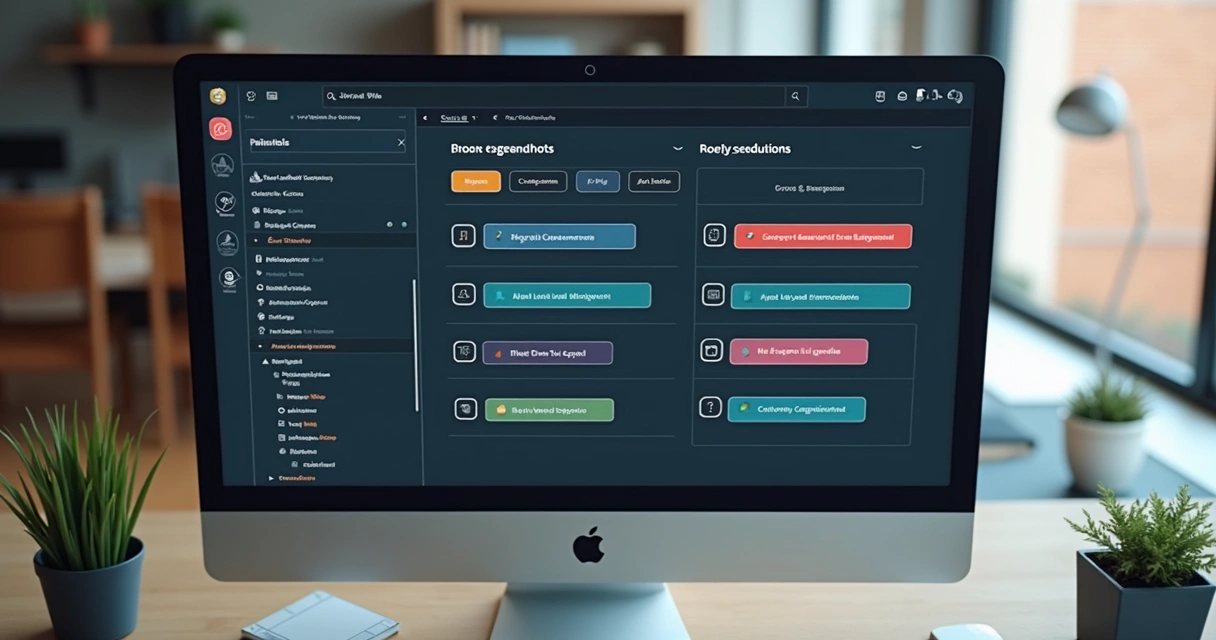 Set de componentes de botão organizados no Figma 