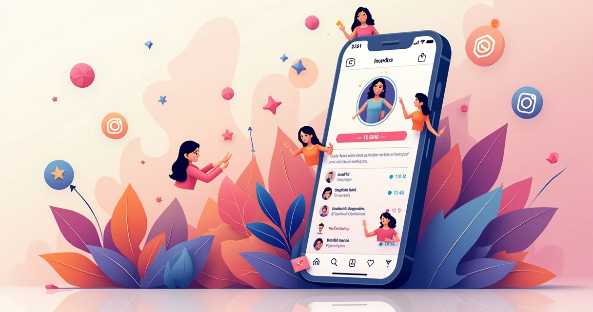 Perfil crescendo no Instagram com seguidores reais 
