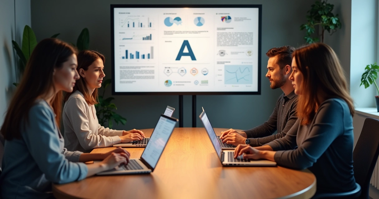 Equipe discutindo escolha de ferramenta de IA para atendimento 