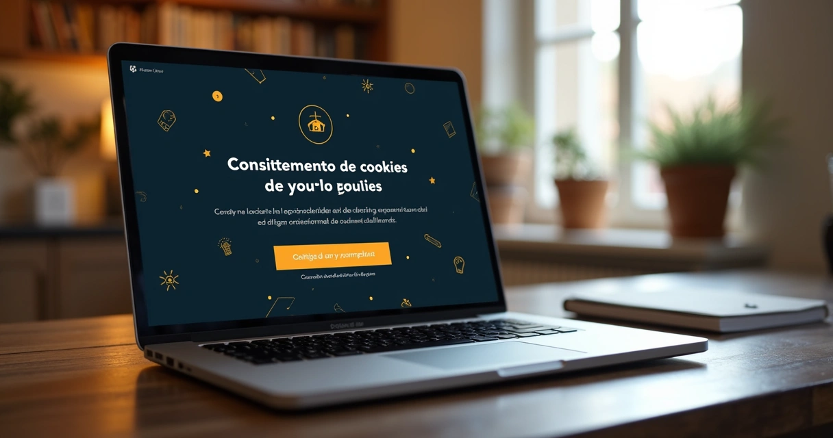 Banner de consentimento de cookies no site WordPress 