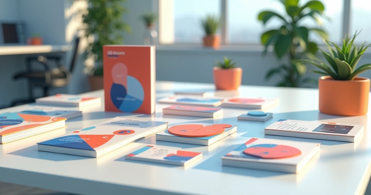 Exemplo de consistência visual em branding 