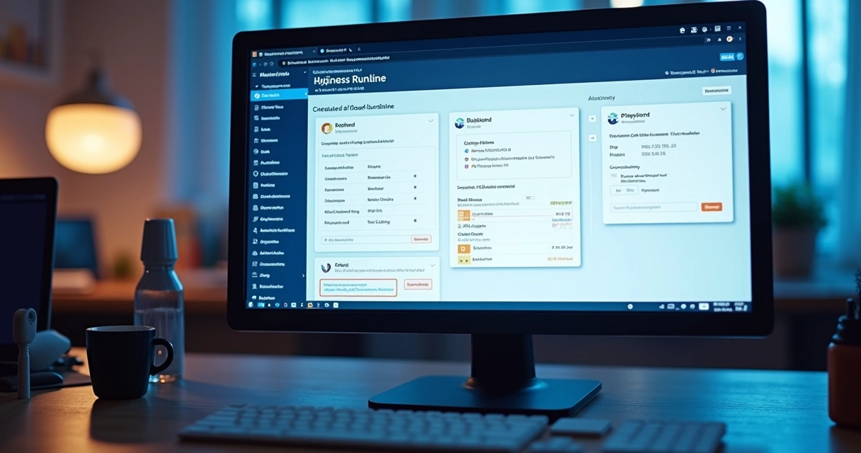 Console com criação de runtime e sessão no AgentCore 