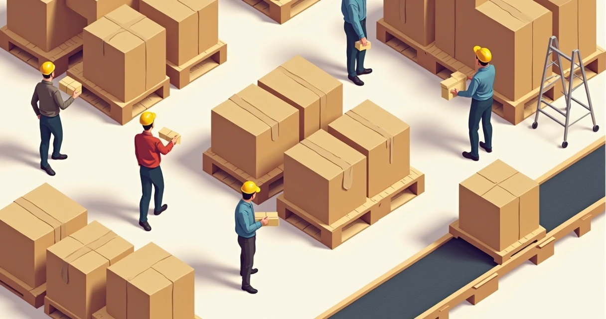 Como reduzir custo de frete no e-commerce: táticas avançadas 1 Consolidação de pedidos em armazém de e-commerce