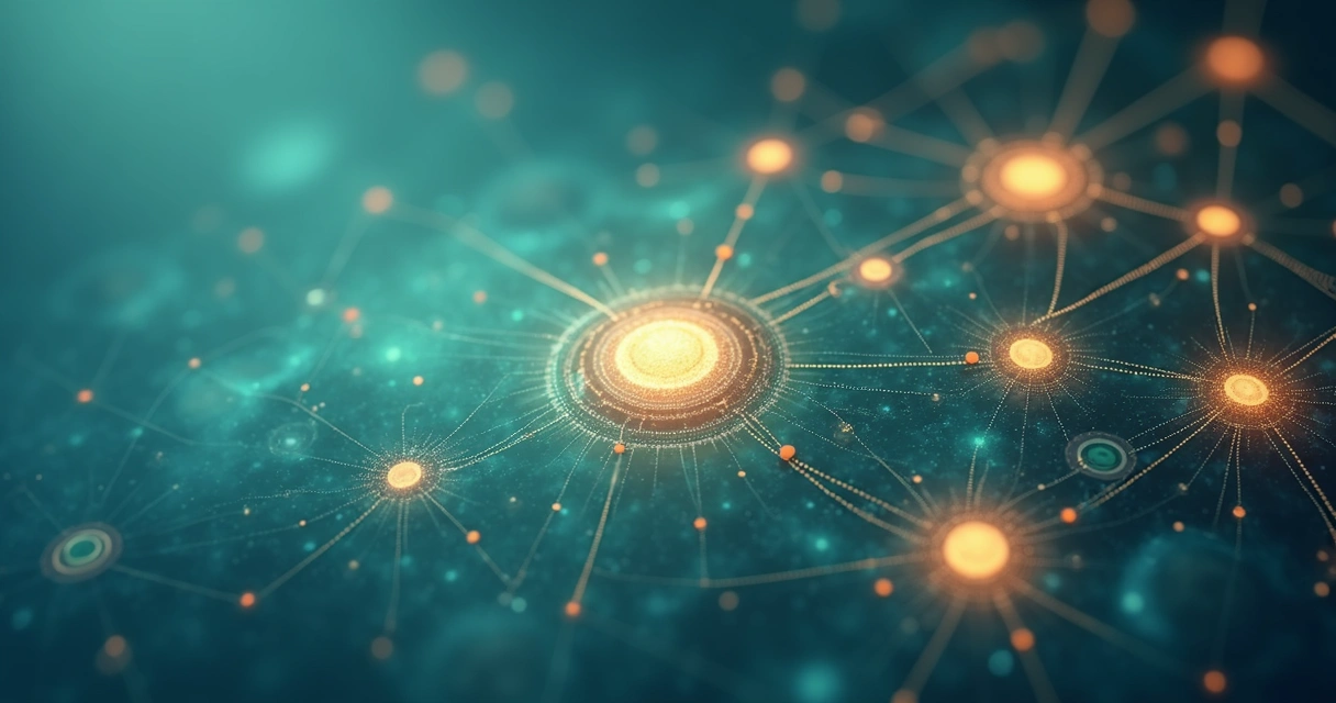 Abstract diagram showing interconnected symbols of consciousness and responsibility