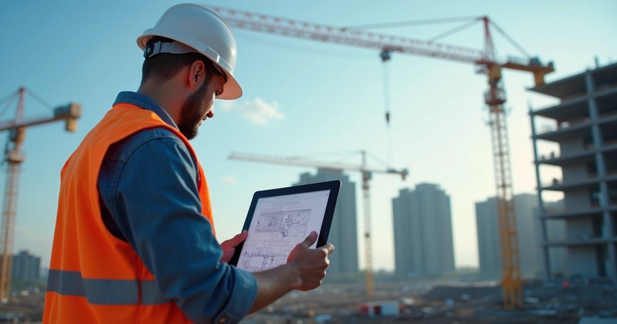Engenheiro utiliza firewall em canteiro de obras com tecnologia 