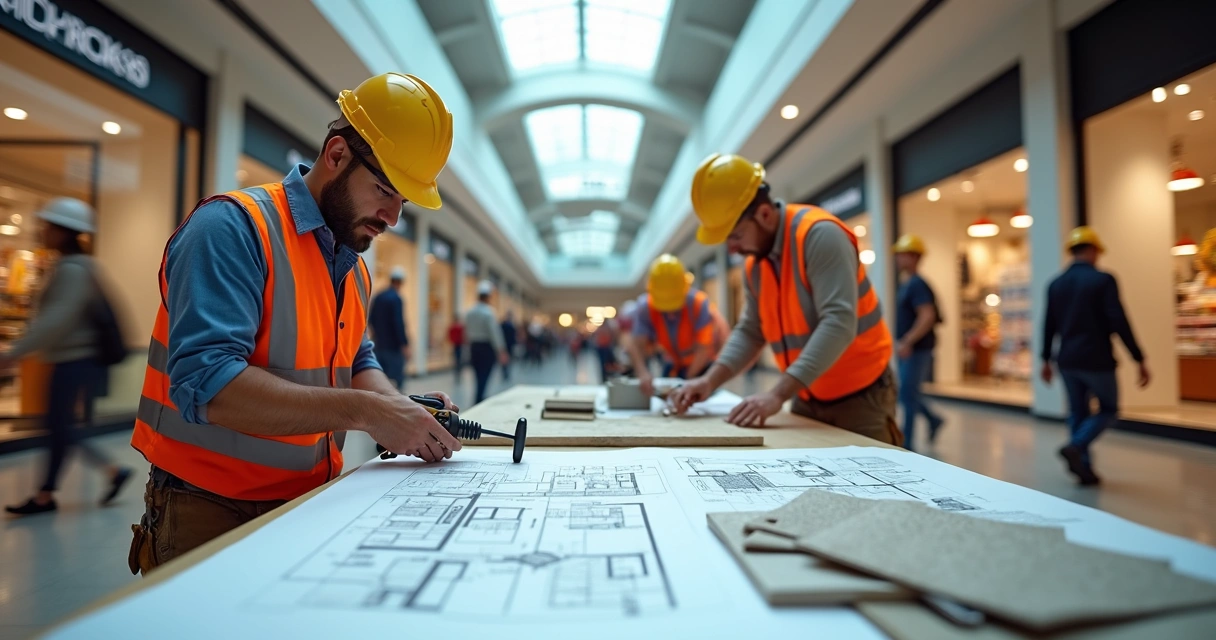 Construção e Reforma de Loja em Shopping: Guia Prático
