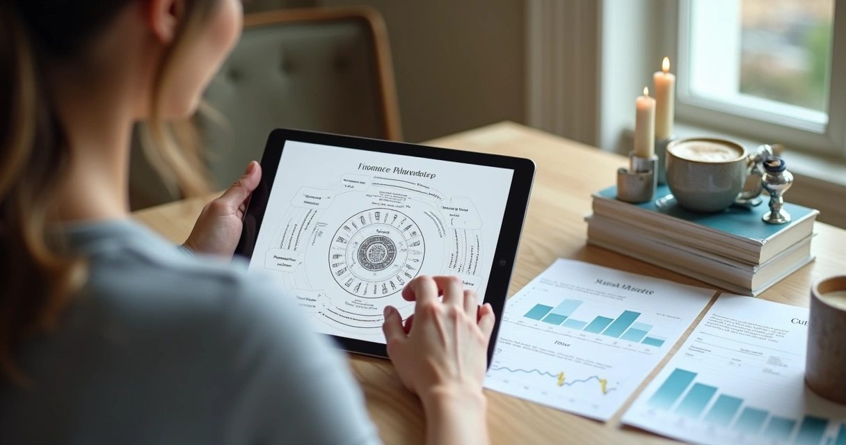 Consulta astrológica com foco em planejamento financeiro 