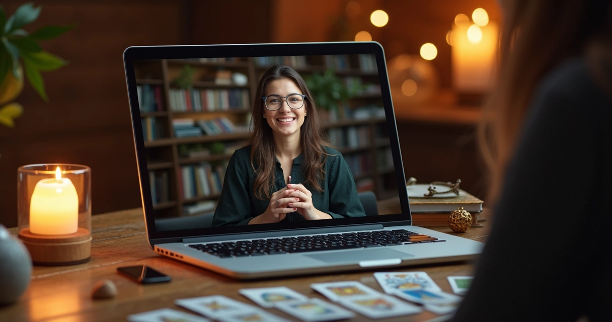 Consulta online de Baralho Cigano com consultor em ambiente acolhedor 