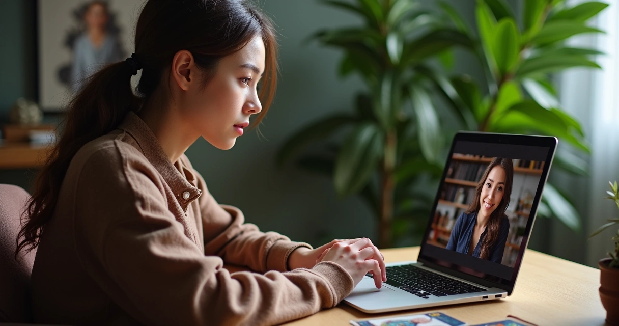 Consulta online de baralho cigano no computador 