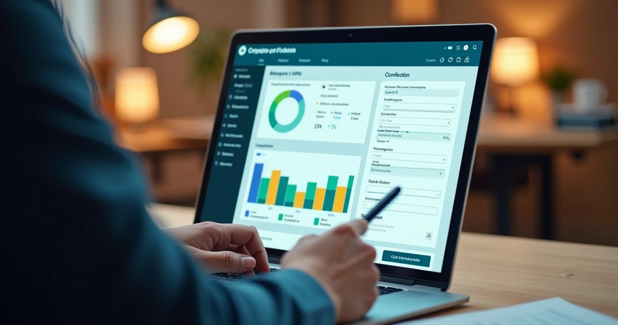 Como Pesquisar Dados pelo CPF Para Enriquecer e Validar Leads 2 Tela de plataforma digital exibindo consulta de dados pelo CPF com campos preenchidos e gráficos