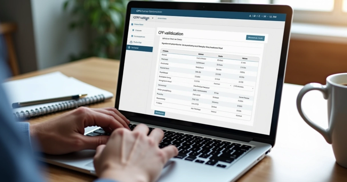 Como Saber Dados Pelo CPF: Consulta e Aplicações Comerciais 2 Pessoa analisando tela de computador com consulta de CPF realizada