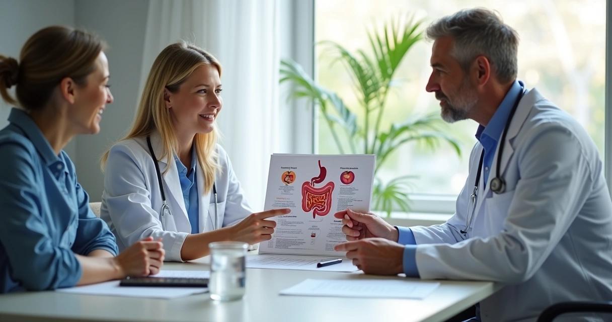 Acompanhamento multidisciplinar com médico e nutricionista 
