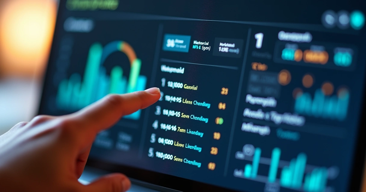 Dashboard mostrando histórico de nfs-e importadas para sistema saas 