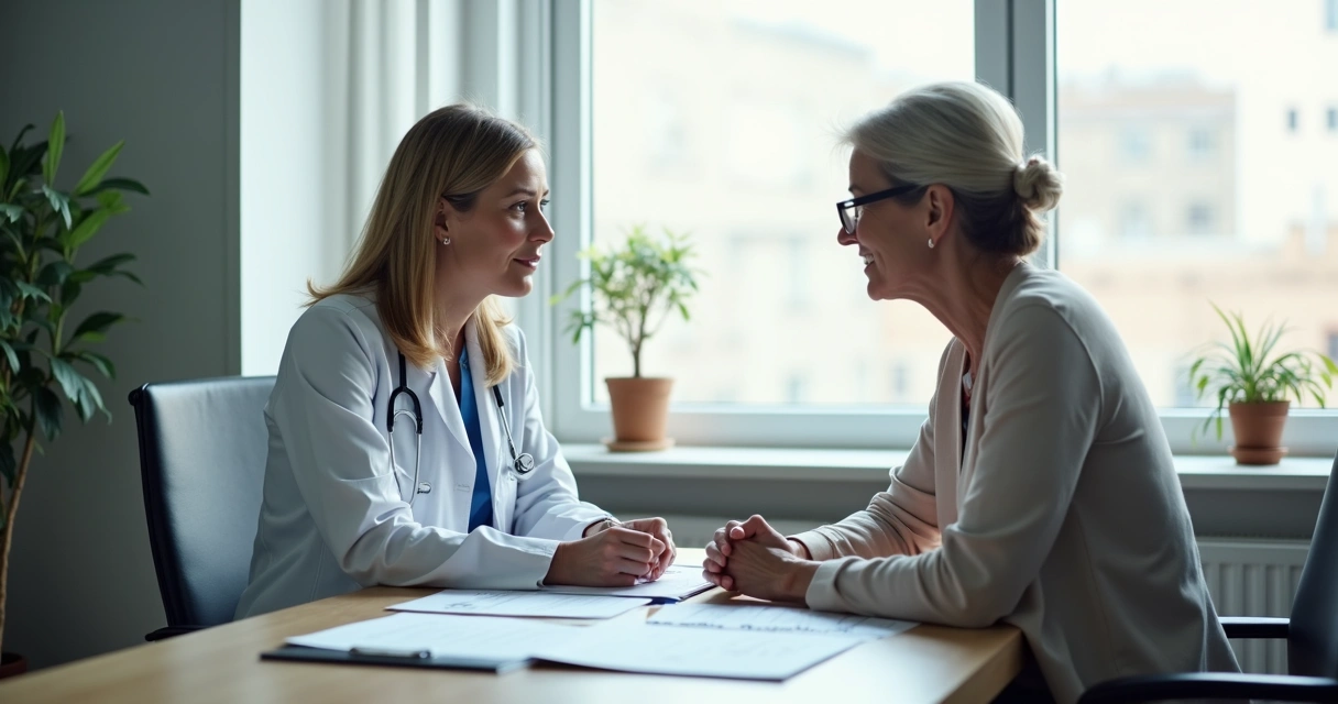 Consulta individualizada de endocrinologia para mulher na menopausa 