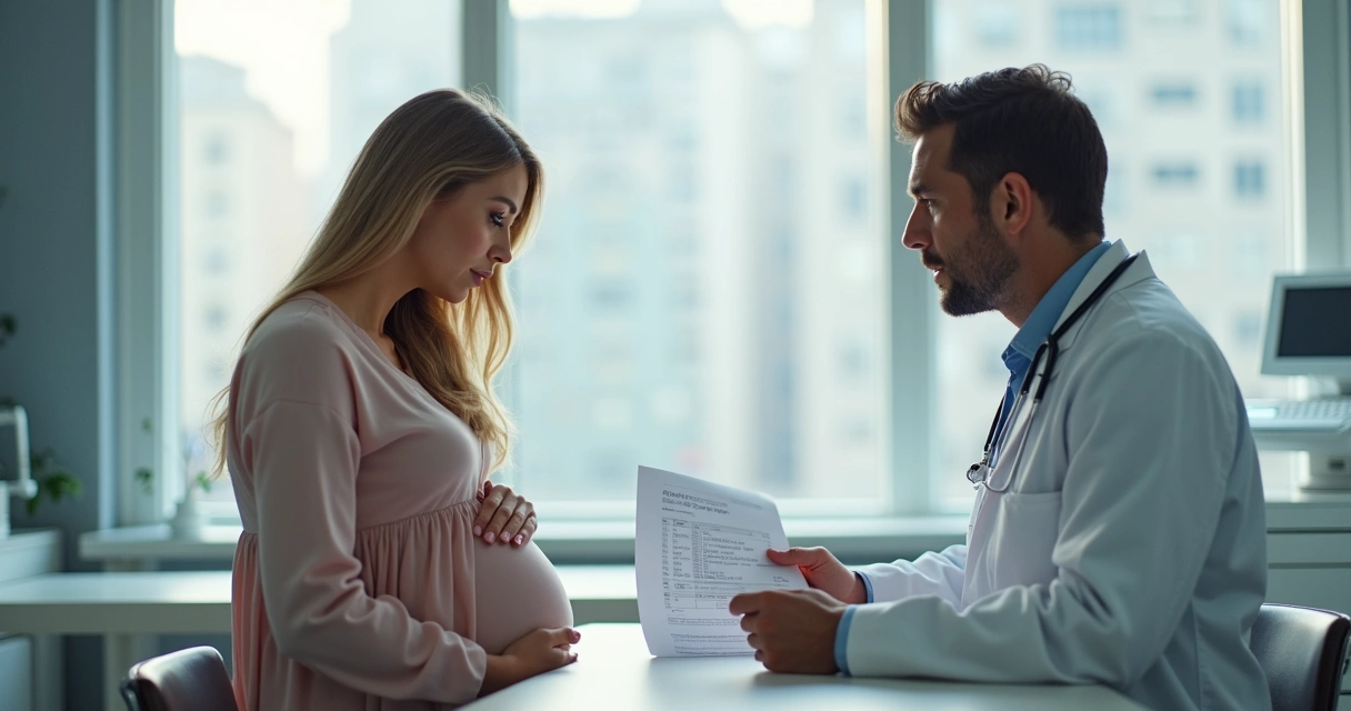Consulta médica durante pré-natal