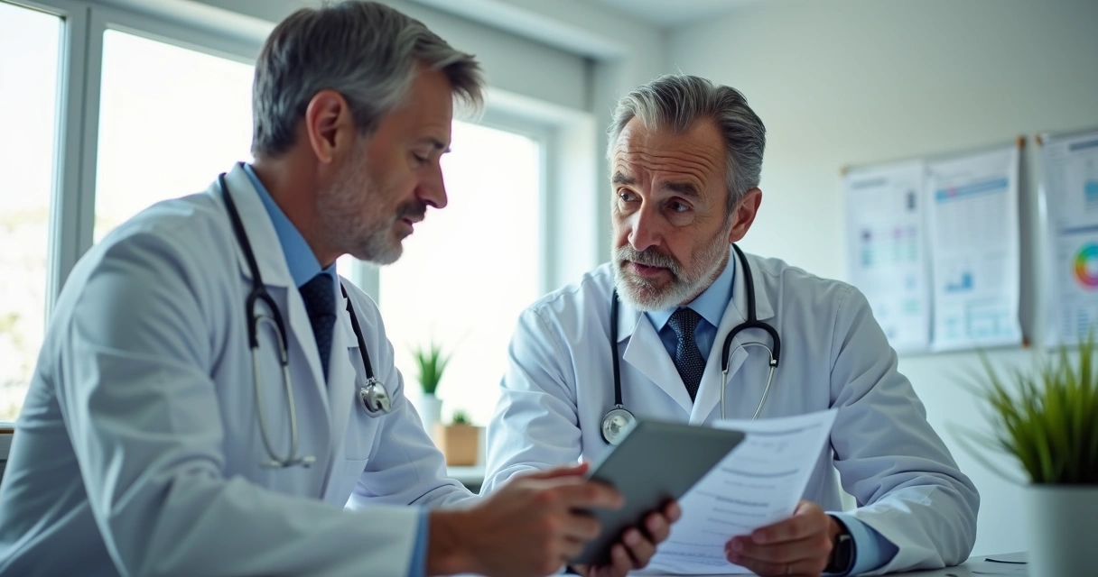 Consulta médica para avaliação hormonal masculina 