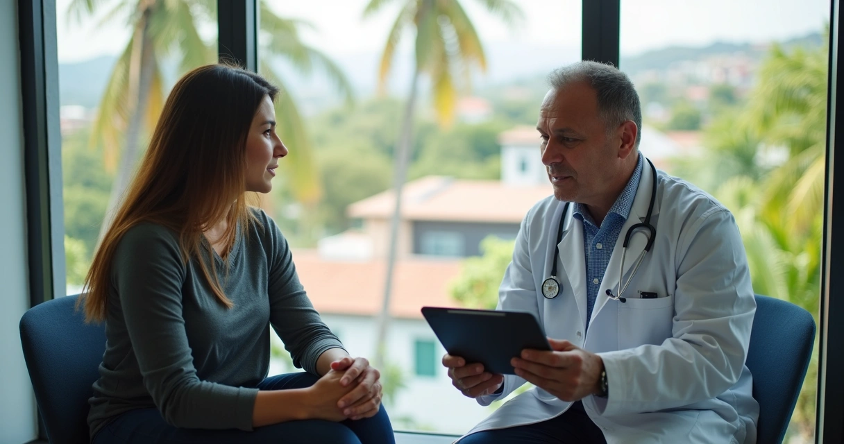 Consulta médica em Salvador entre paciente e médico 